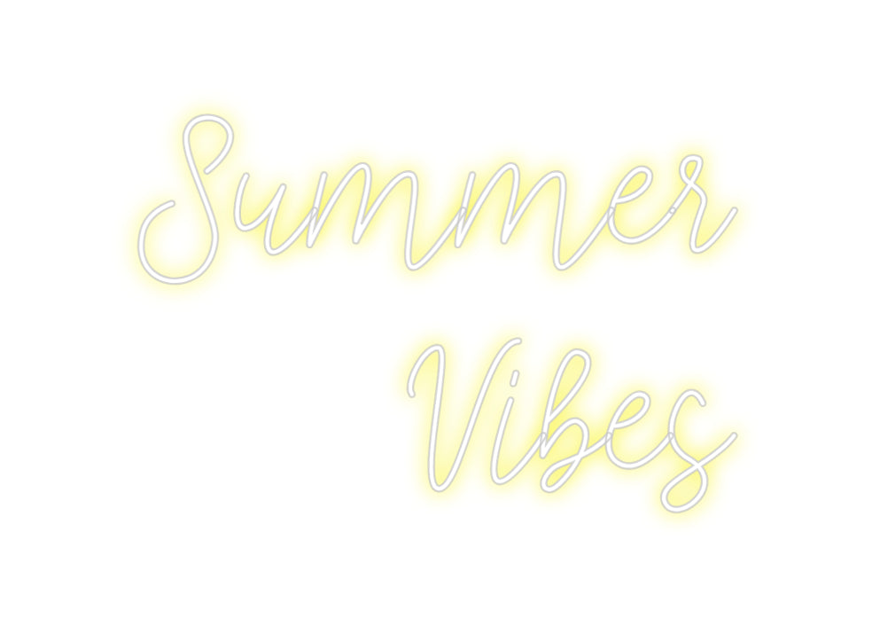 Custom Neon: Summer
Vibes