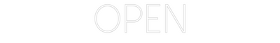 Custom Neon: OPEN