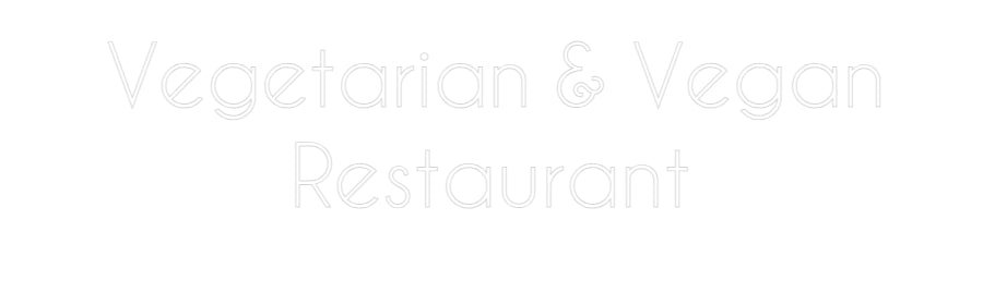 Custom Neon: Vegetarian &amp; ...