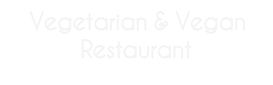 Custom Neon: Vegetarian & ...