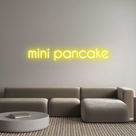 Custom Neon: mini pancake