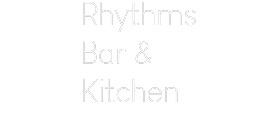 Custom Neon: Rhythms
Bar ...