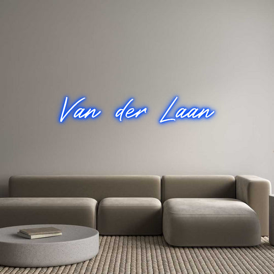 Custom Neon: Van der Laan