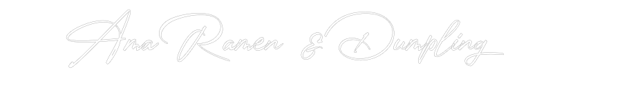 Custom Neon: Ama Ramen &amp; D...