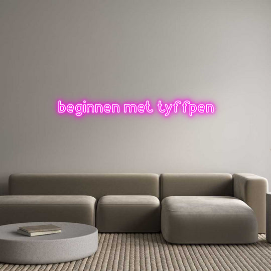 Custom Neon: beginnen met ...