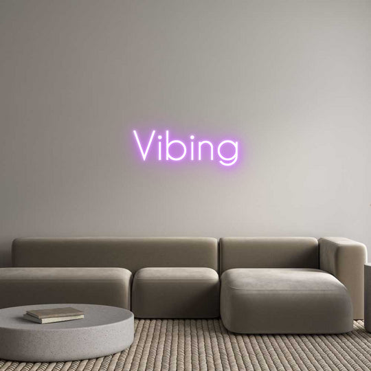 Benutzerdefiniertes Neon: Vibing