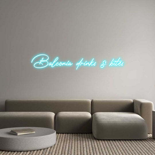 Custom Neon: Balkon-Dr...