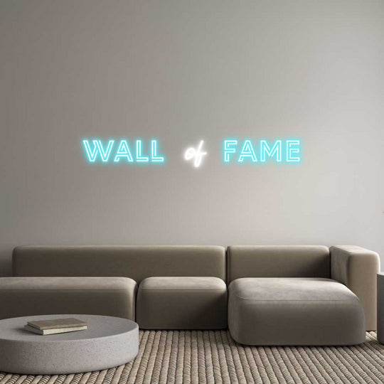 Benutzerdefiniertes Neon: Wall of Fame