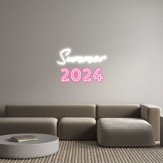 Benutzerdefiniertes Neon: Sommer
 2024