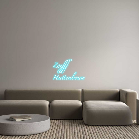 Custom Neon: Zoefff Huttenbo...