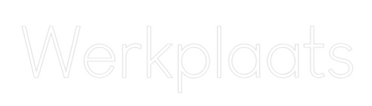 Custom Neon: Werkplaats