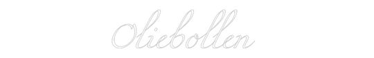 Custom Neon: Oliebollen