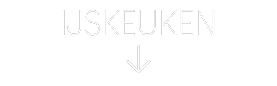 Custom Neon: IJSKEUKEN
