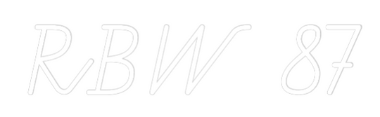 Custom Neon: RBW 87