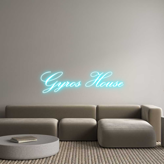 Custom Neon: Gyros House