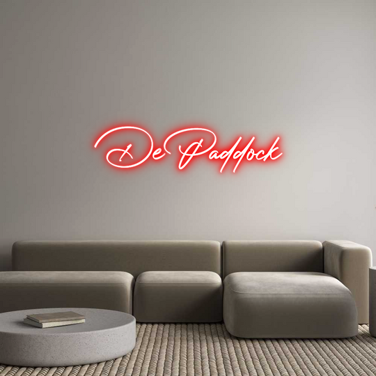 Custom Neon: De Paddock