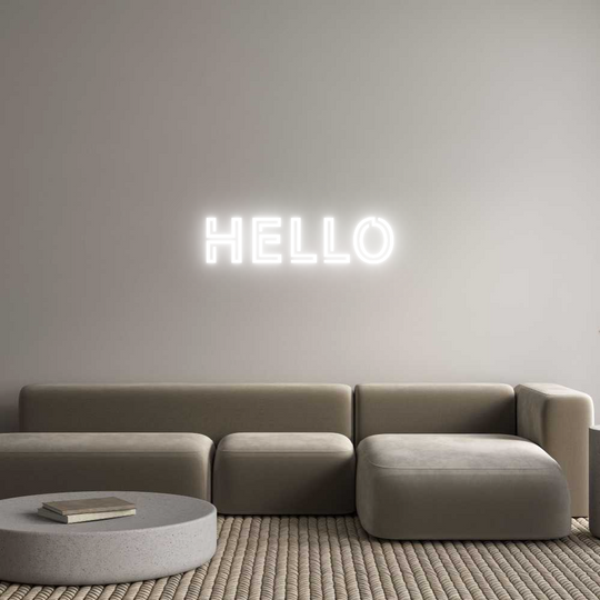 Custom Neon: Hello