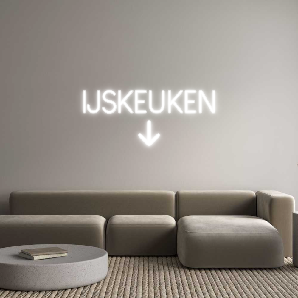 Custom Neon: IJSKEUKEN
