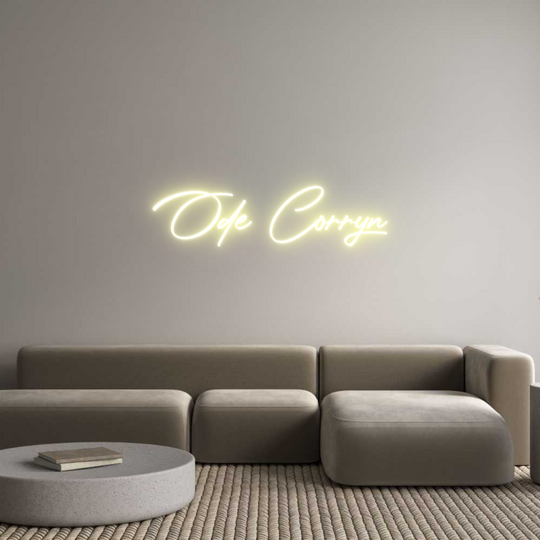 Custom Neon: Ode Corryn