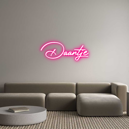 Custom Neon: Daantje