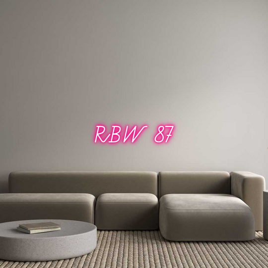 Custom Neon: RBW 87