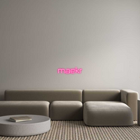 Custom Neon: maekr