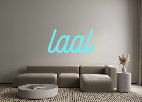 Custom Neon: laal