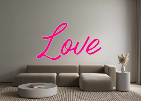 Custom Neon: Love