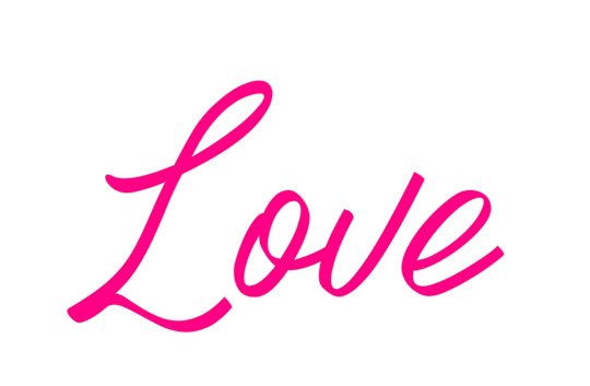 Custom Neon: Love