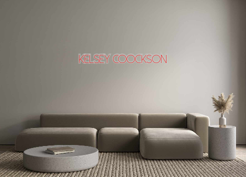 Benutzerdefiniertes Neon: Kelsey Cookson