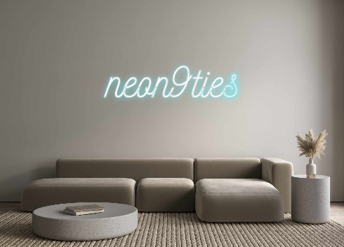 Benutzerdefiniertes Neon: neon9ties