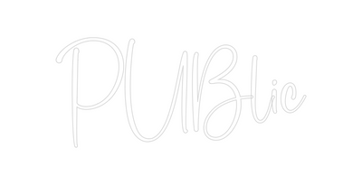 Custom Neon: PUBlic