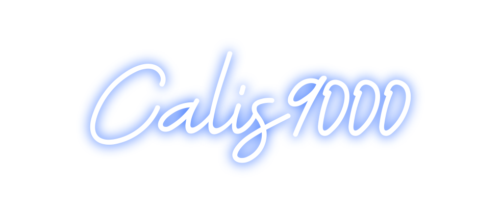 Custom Neon: Calis9000