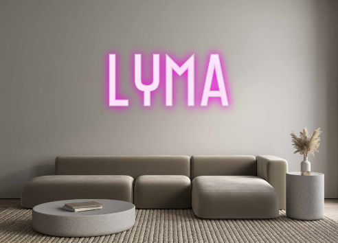 Benutzerdefiniertes Neon: LYMA