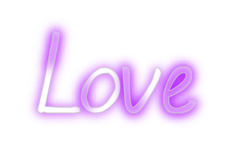 Custom Neon: Love