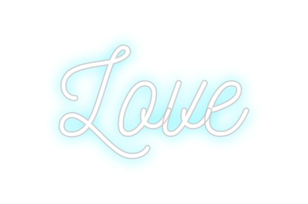 Custom Neon: Love