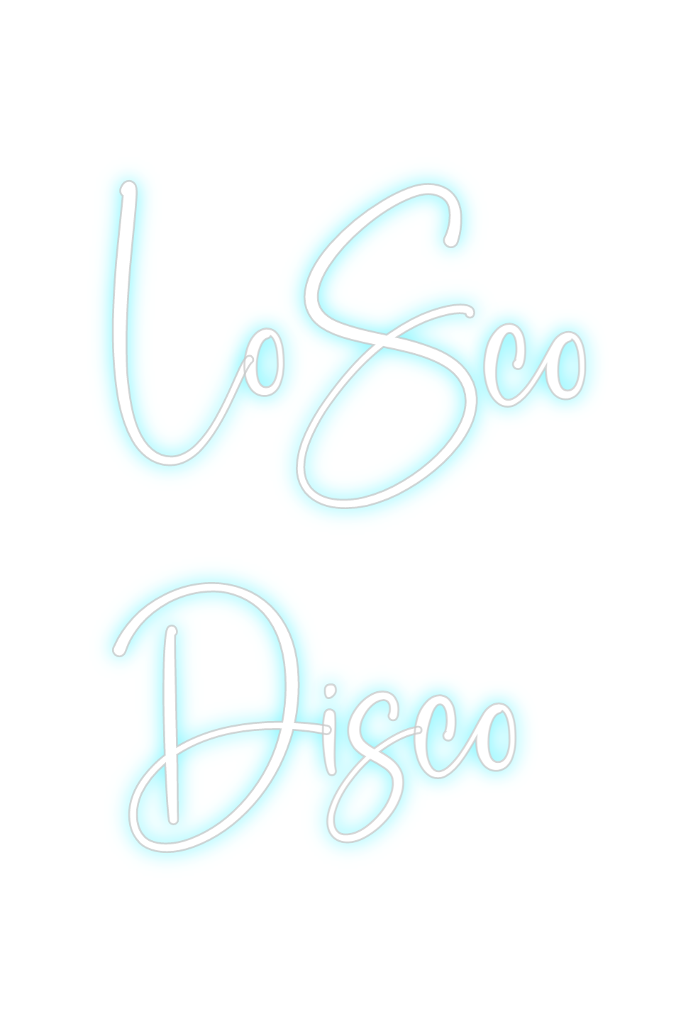 Benutzerdefiniertes Neon: LoSco
 Disko