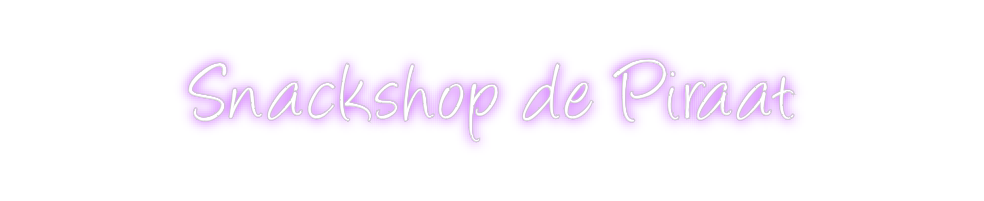 Custom Neon: Snackshop de ...